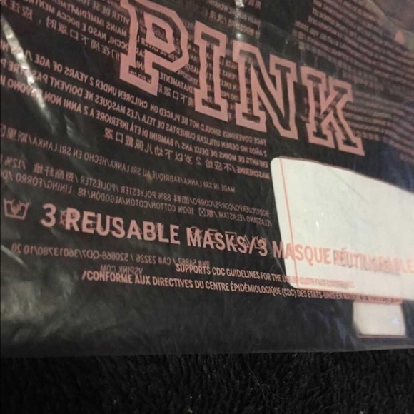 Pink face masks - Picture 2 of 2